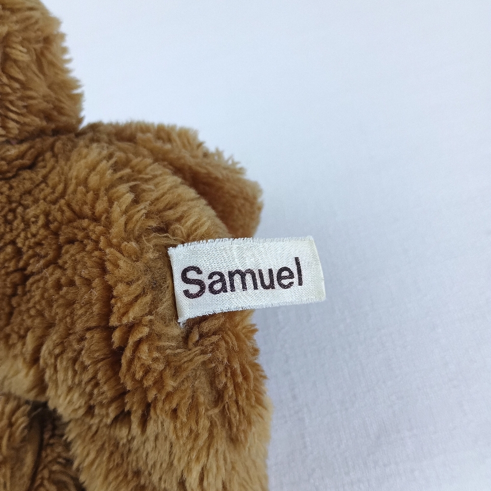 Russ Berrie Long Eared Brown Dog Plush Stuffed Animal Toy Vintage Samuel 13" - Picture 9 of 15